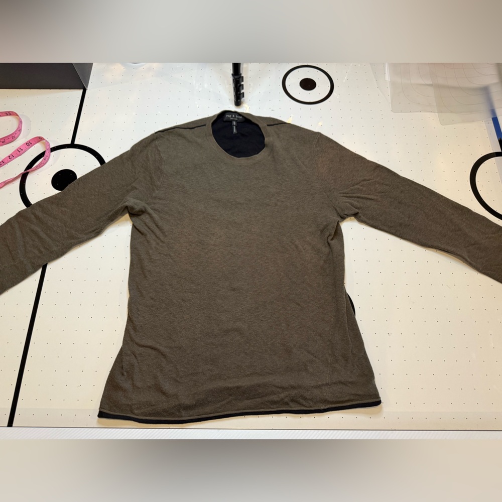 Rag & Bone Taupe Knit Top